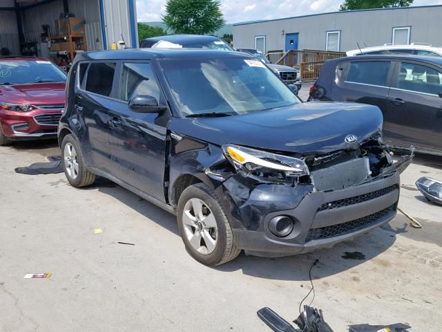 KNDJN2A20K7912641 - 2019 KIA SOUL BLACK photo 1