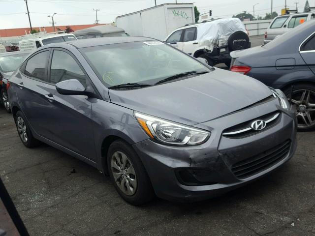 KMHCT4AE8HU245358 - 2017 HYUNDAI ACCENT SE GRAY photo 1