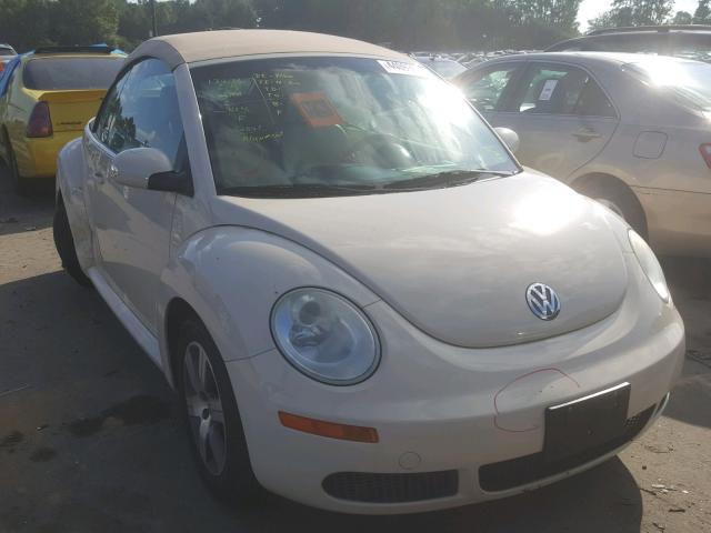 3VWRF31Y06M325777 - 2006 VOLKSWAGEN NEW BEETLE CREAM photo 1