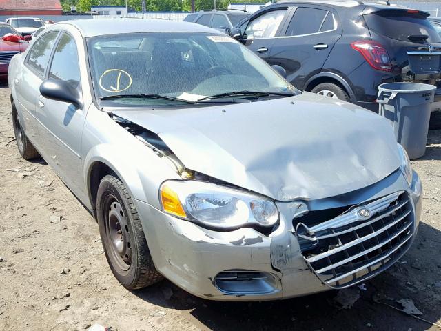 1C3EL46XX4N394094 - 2004 CHRYSLER SEBRING LX SILVER photo 1