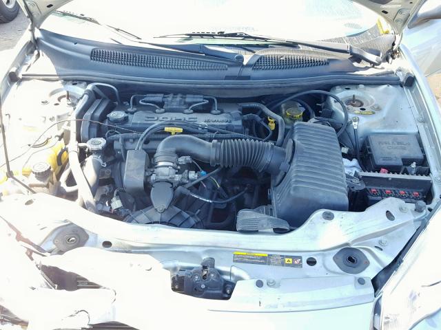 1C3EL46XX4N394094 - 2004 CHRYSLER SEBRING LX SILVER photo 7