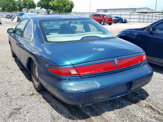 1LNLM92V8VY647670 - 1997 LINCOLN MARK VIII GREEN photo 3