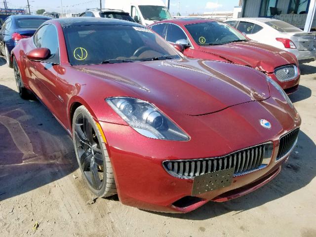 YH4K14AA4CA001502 - 2012 FISKER AUTOMOTIVE KARMA SPOR BURGUNDY photo 1