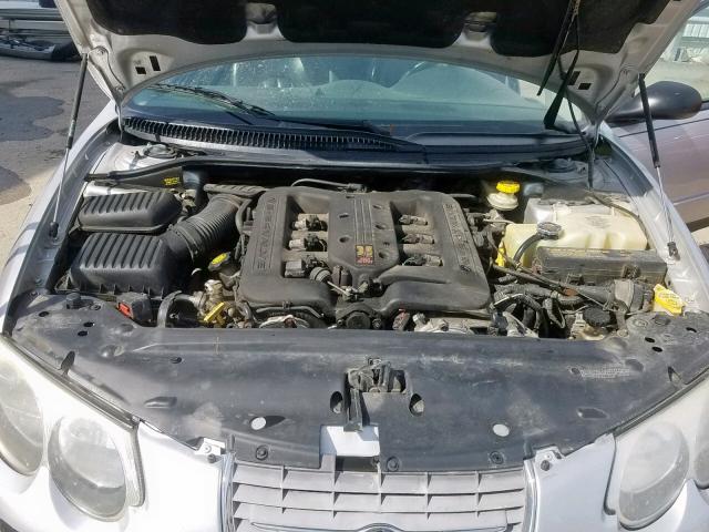 2C3HE66G6YH377505 - 2000 CHRYSLER 300M SILVER photo 7