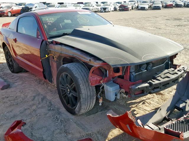 1ZVHT82H885148713 - 2008 FORD MUSTANG GT MAROON photo 10
