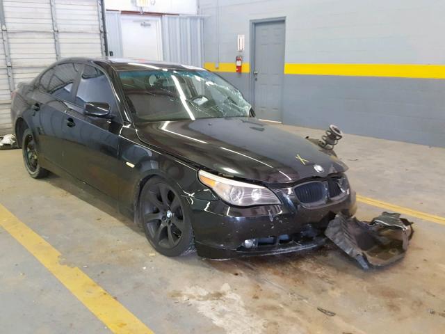 WBANB53587CP04165 - 2007 BMW 550 I BLACK photo 1