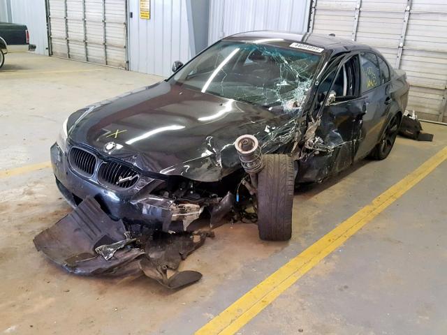 WBANB53587CP04165 - 2007 BMW 550 I BLACK photo 2