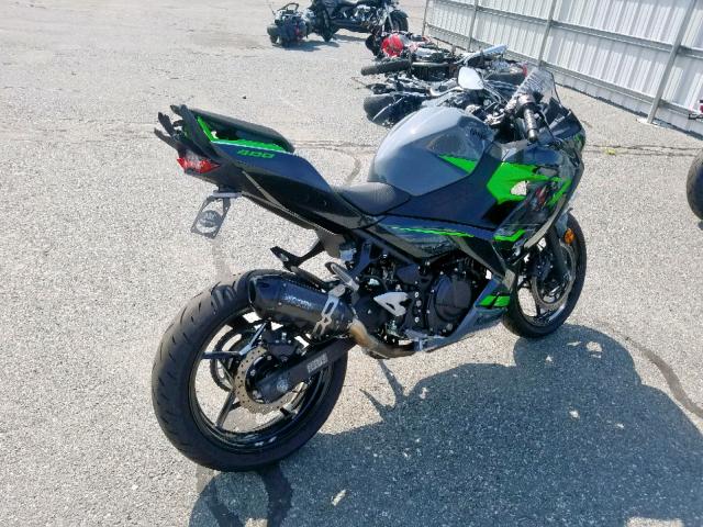 JKAEXKG1XKDA32409 - 2019 KAWASAKI EX400 GREEN photo 4