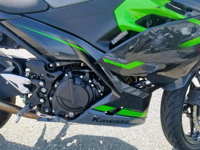 JKAEXKG1XKDA32409 - 2019 KAWASAKI EX400 GREEN photo 7