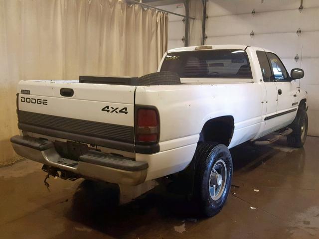 1B7KF23Z31J250907 - 2001 DODGE RAM 2500 WHITE photo 4