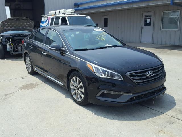 5NPE34AF5HH478727 - 2017 HYUNDAI SONATA SPO BLACK photo 1