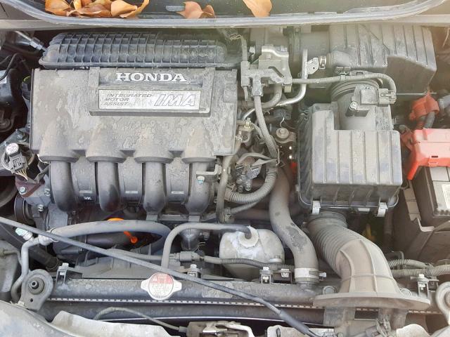 JHMZE2H56AS009987 - 2010 HONDA INSIGHT LX SILVER photo 7