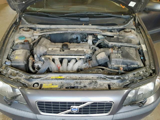 YV1RS61T732255681 - 2003 VOLVO S60 GRAY photo 7