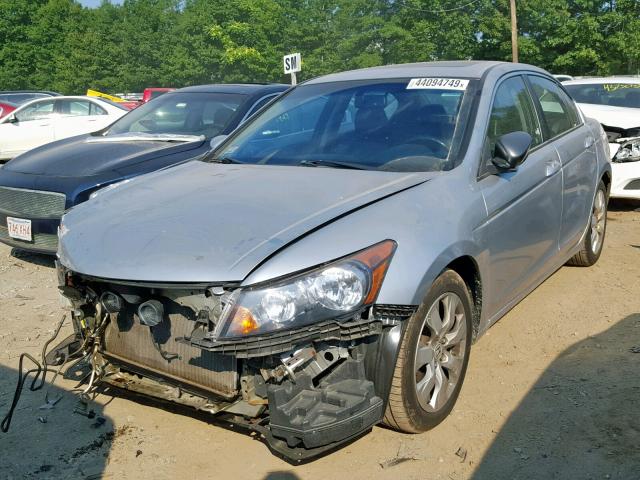 1HGCP26888A095688 - 2008 HONDA ACCORD EXL SILVER photo 2