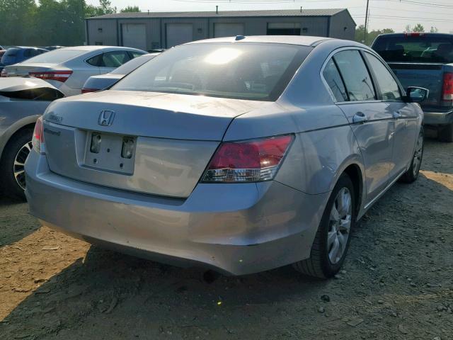 1HGCP26888A095688 - 2008 HONDA ACCORD EXL SILVER photo 4