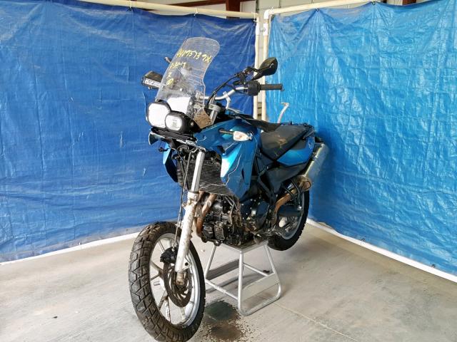 WB10228029ZT94634 - 2009 BMW F650 GS BLUE photo 2