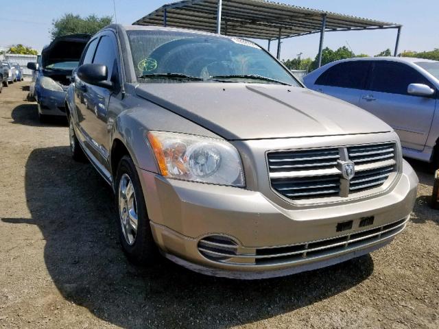 1B3HB28B08D634705 - 2008 DODGE CALIBER GOLD photo 1