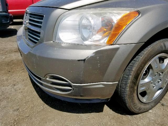 1B3HB28B08D634705 - 2008 DODGE CALIBER GOLD photo 9