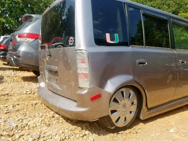 JTLKT324964055070 - 2006 TOYOTA SCION XB 银色 照片 9