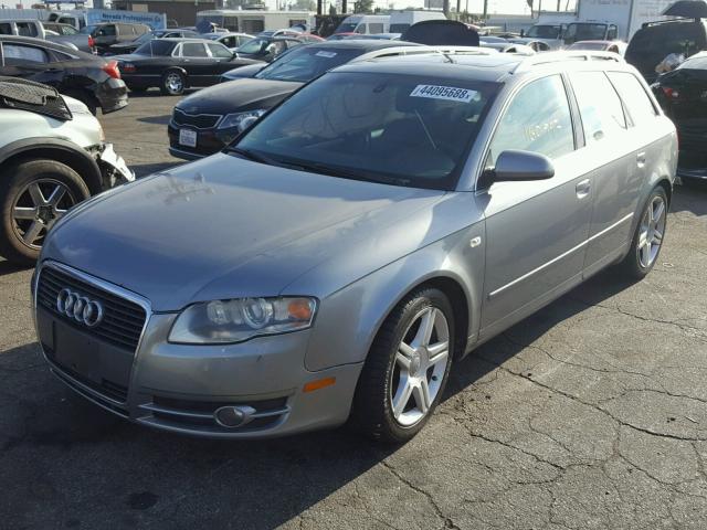 WAUKF78E55A551121 - 2005 AUDI A4 2.0T AV GRAY photo 2