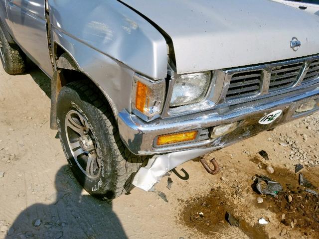 1N6SD11Y5TC332376 - 1996 NISSAN TRUCK XE SILVER photo 9