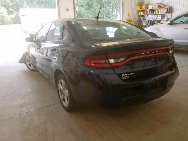 1C3CDFBB9FD336299 - 2015 DODGE DART SXT BLUE photo 3