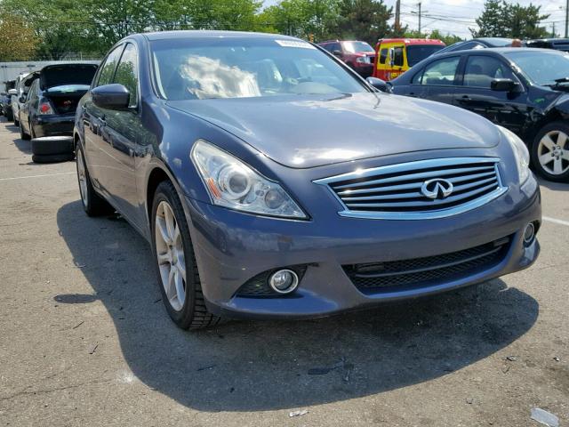 JN1CV6AR5BM406014 - 2011 INFINITI G37 BLUE photo 1