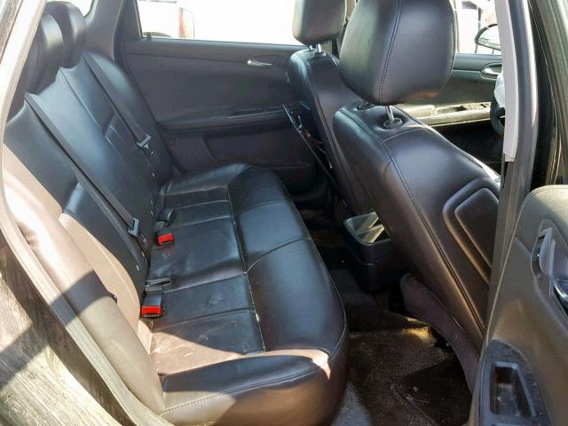 2G1WS57M691282178 - 2009 CHEVROLET IMPALA POL BLACK photo 6