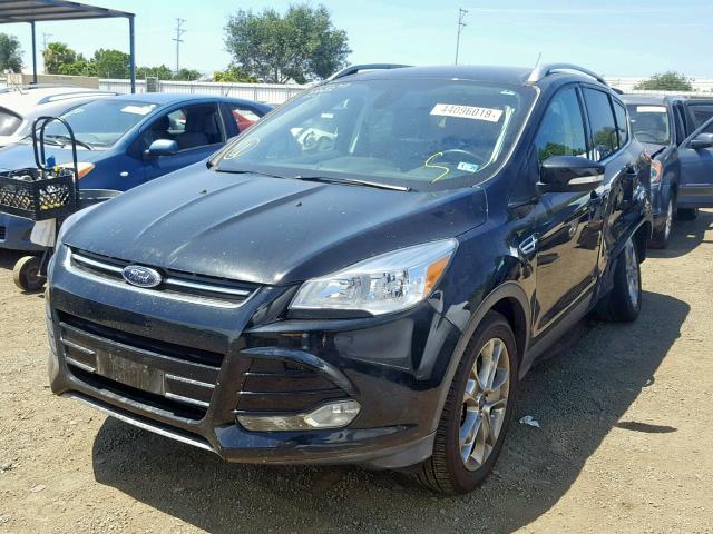 1FMCU9J91EUE32787 - 2014 FORD ESCAPE TIT BLACK photo 2