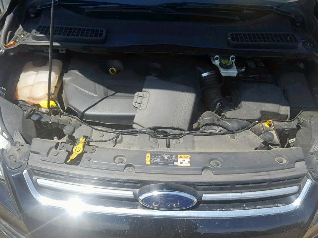 1FMCU9J91EUE32787 - 2014 FORD ESCAPE TIT BLACK photo 7