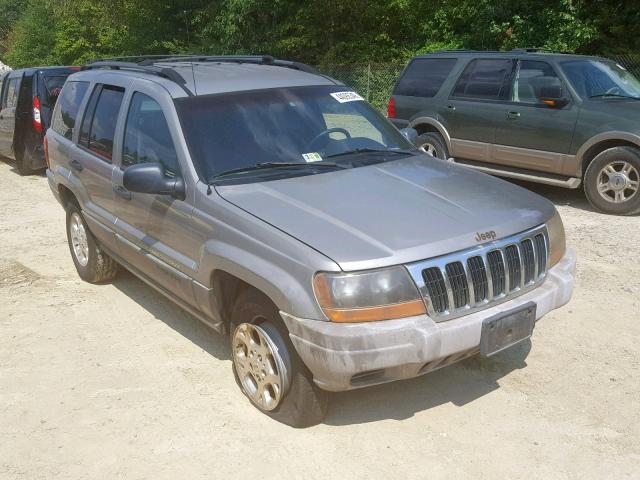 1J4GW48S41C640300 - 2001 JEEP GRAND CHER GRAY photo 1