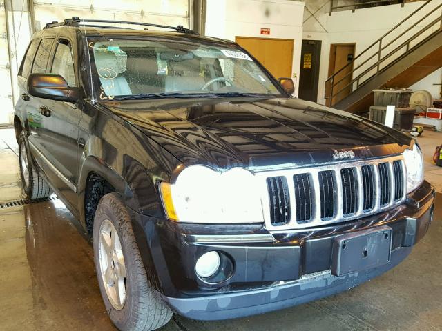 1J8HR58N95C538717 - 2005 JEEP GRAND CHER BLACK photo 1