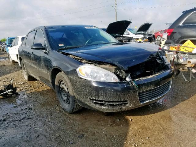 2G1WS58R179276409 - 2007 CHEVROLET IMPALA POL BLACK photo 1