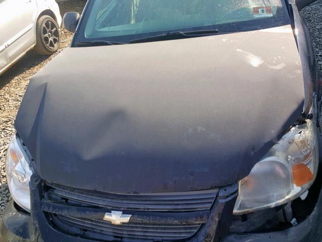 1G1AL58F487195257 - 2008 CHEVROLET COBALT LT BLUE photo 7