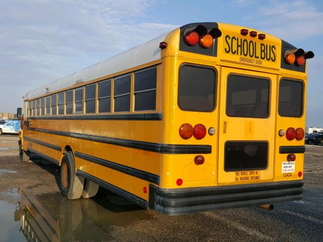 4DRBRABN24B974338 - 2004 IC CORPORATION 3000 ყვითელი ფოტო 3