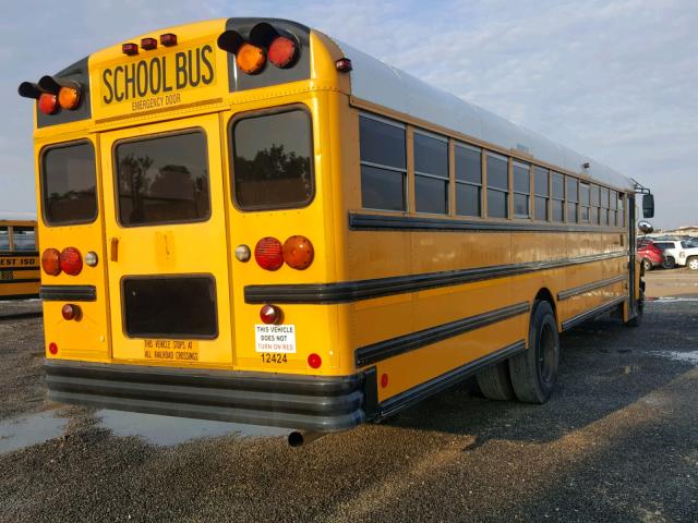 4DRBRABN24B974338 - 2004 IC CORPORATION 3000 ყვითელი ფოტო 4