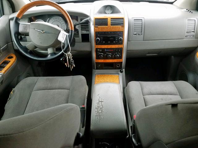 1A8HX58N08F107384 - 2008 CHRYSLER ASPEN LIMI BLACK photo 10