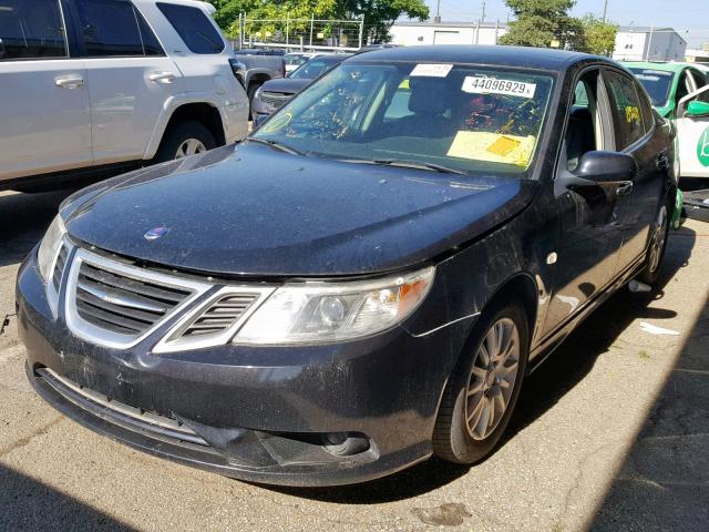 YS3FB49Y391016388 - 2009 SAAB 9-3 2.0T BLACK photo 2