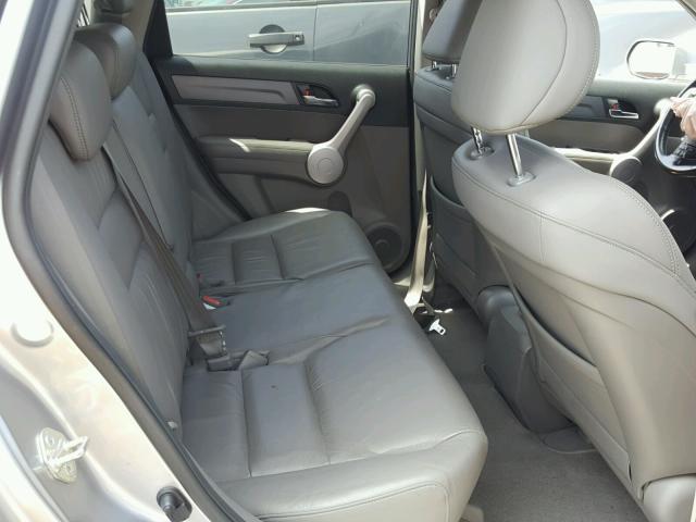 JHLRE38737C077761 - 2007 HONDA CR-V EXL SILVER photo 6