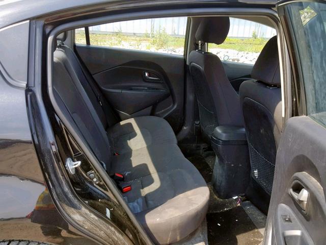 KNADM4A31D6237232 - 2013 KIA RIO LX BLACK photo 6