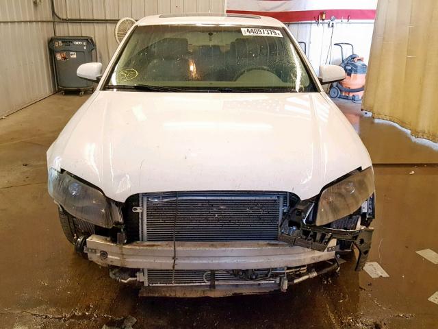 WAUAF78E78A079083 - 2008 AUDI A4 2.0T WHITE photo 9