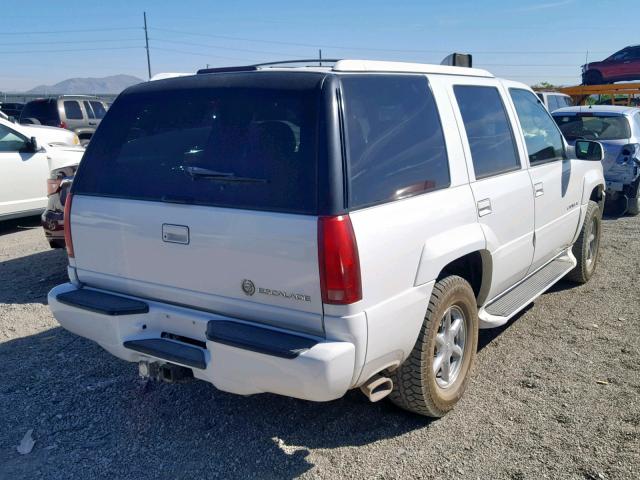 1GYEK13R2XR405728 - 1999 CADILLAC ESCALADE WHITE photo 4