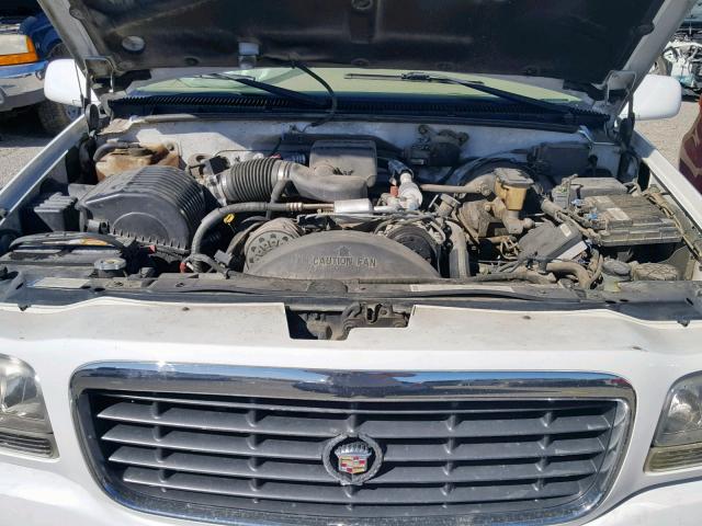 1GYEK13R2XR405728 - 1999 CADILLAC ESCALADE WHITE photo 7