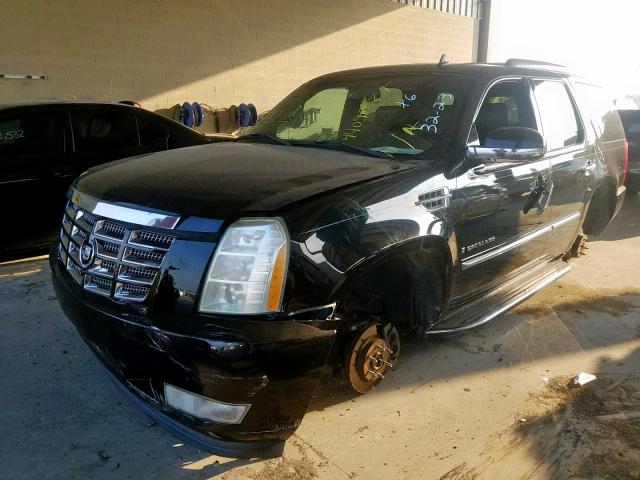 1GYFK63817R147971 - 2007 CADILLAC ESCALADE L BLACK photo 2