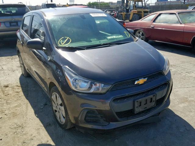 KL8CB6SA6GC568626 - 2016 CHEVROLET SPARK LS GRAY photo 1