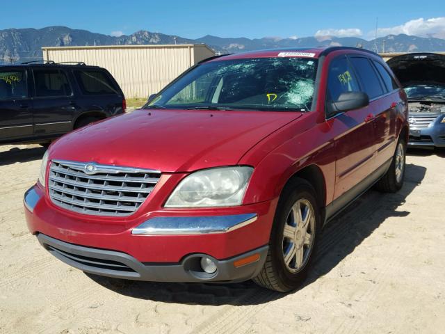2C8GF68465R657260 - 2005 CHRYSLER PACIFICA T RED photo 2