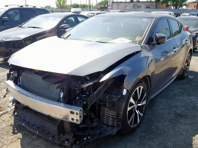 1N4AA6AP4JC403176 - 2018 NISSAN MAXIMA 3.5 GRAY photo 2