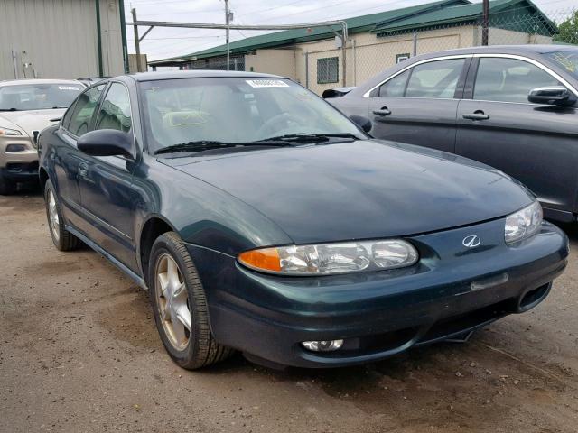 1G3NL52E73C193124 - 2003 OLDSMOBILE ALERO GL GREEN photo 1