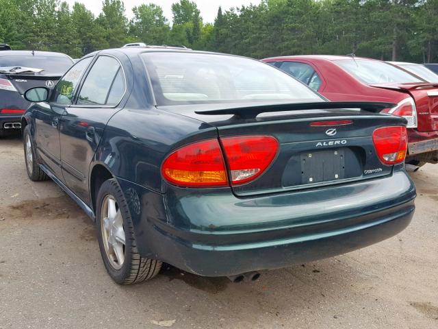 1G3NL52E73C193124 - 2003 OLDSMOBILE ALERO GL GREEN photo 3