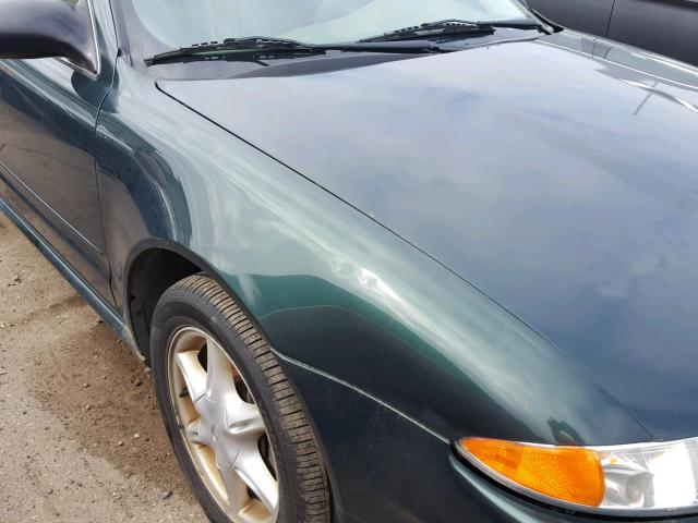 1G3NL52E73C193124 - 2003 OLDSMOBILE ALERO GL GREEN photo 9